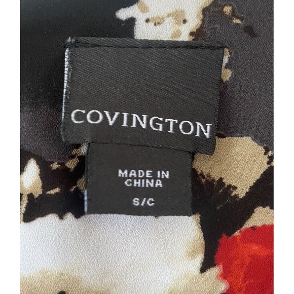 Covington floral career top size Small - Picture 3 of 7